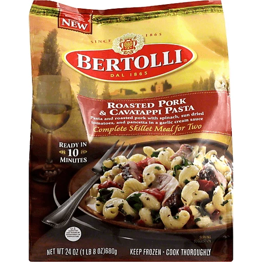 Bertolli Roasted Pork & Cavatappi Pasta 24 oz | Frozen Foods | Sun Fresh