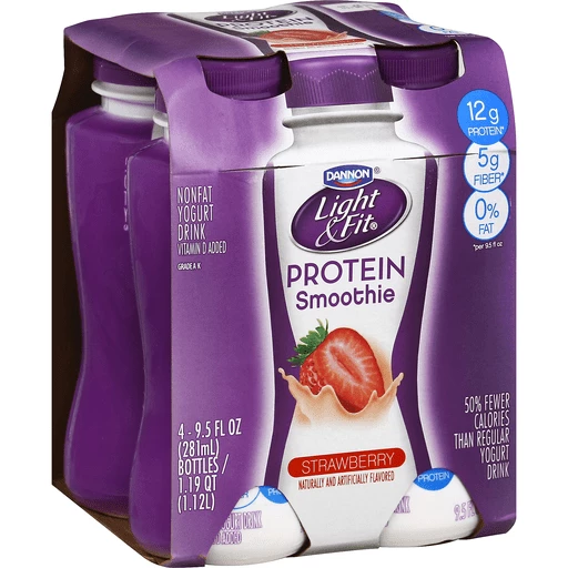 Strawberry Yogurt Protein Smoothie