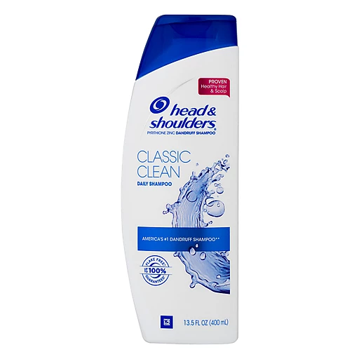 Head & Shoulders Shampoo, Daily, Classic Clean 13.5 fl oz | Shampoo | Super Foods