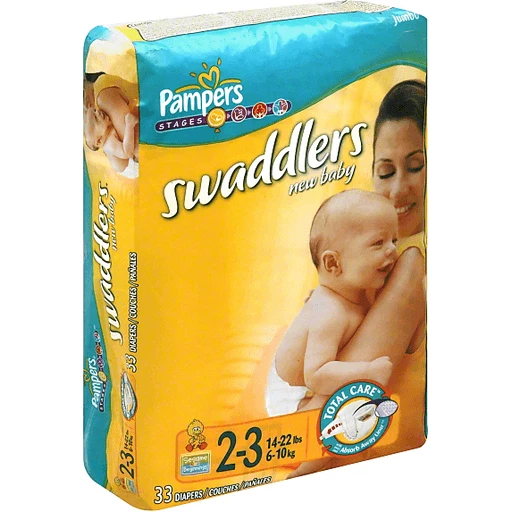 inkomen Overblijvend brand Pampers Swaddlers New Baby Diapers, Size 2-3 (14-22 lbs), Sesame  Beginnings, Jumbo | Shop | Ramsey's Cash Saver