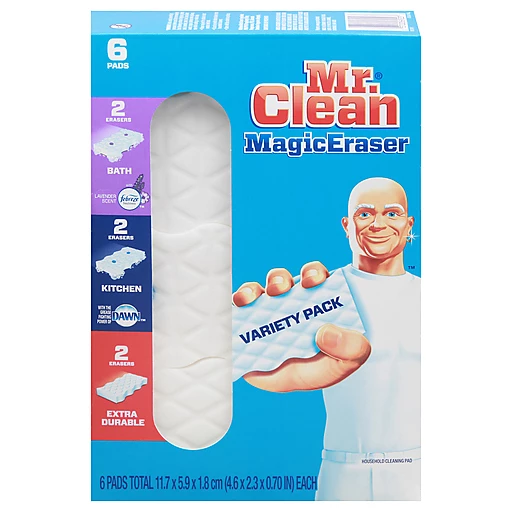 Nổi tiếng với khả năng làm sạch vượt trội, sản phẩm Mr. Clean Magic Eraser sẽ khiến bạn ngạc nhiên khi xem hình ảnh liên quan. Với chất liệu siêu mềm mại, bạn sẽ bất ngờ với khả năng làm sạch đáng kinh ngạc của sản phẩm này.