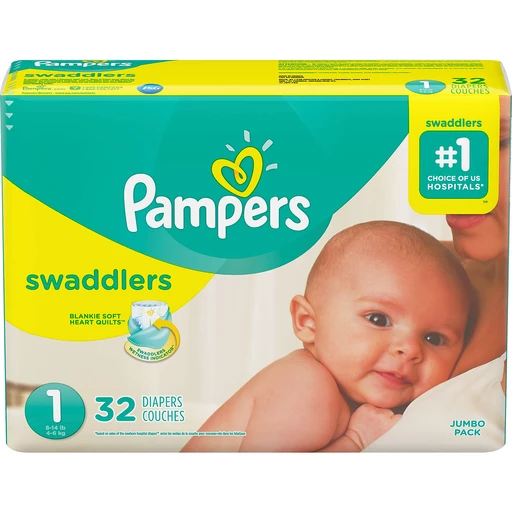 hoogtepunt Is Minnaar Pampers Swaddlers Newborn Diapers Size 1 32 Count | Diapers & Training  Pants | Walt's Food Centers