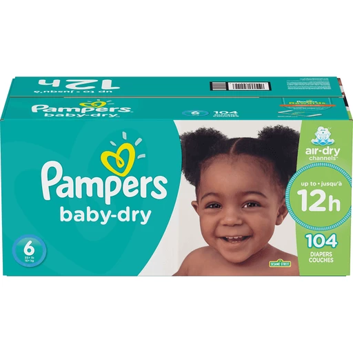 knoop Tolk beeld Pampers Baby Dry Diapers Size 6 104 Count | Shop | Carter's Supermarket