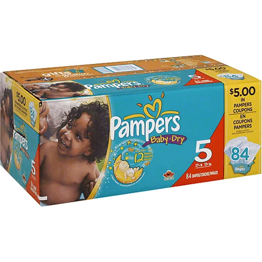 Beangstigend Slecht Storen Pampers Baby Dry Diapers Size 5 Super Pack 84 Count | Diapers & Training  Pants | Valli Produce - International Fresh Market