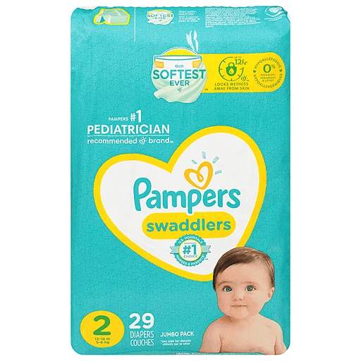 Vrijlating Meer Fotoelektrisch Pampers Swaddlers Jumbo Pack 2 (12-18 lb) Diapers 29 ea | Diapers &  Training Pants | Yoder's Country Market