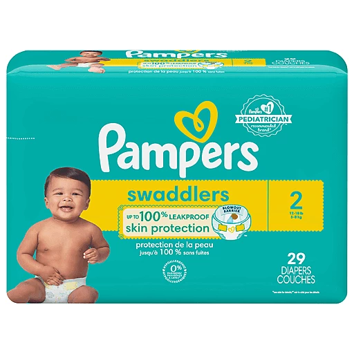Aap pop onaangenaam Pampers Diapers, Size 2 (12 18 Lb), Jumbo Pack 29 Ea | Diapers & Wipes |  Forest Hills Foods