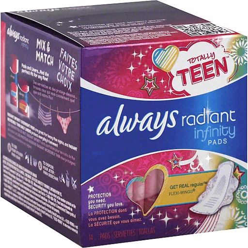Always Special Pads for Teens