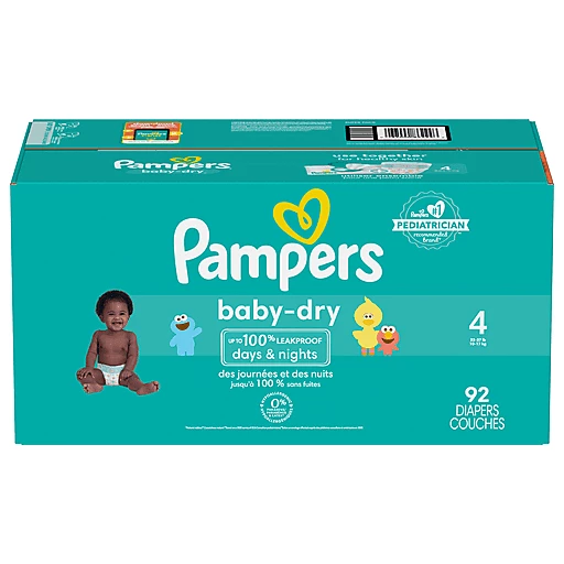 adopteren Karu Ontbering Pampers Baby Dry Diapers Super Pack Size 4 | Diapers & Training Pants |  Pathmark