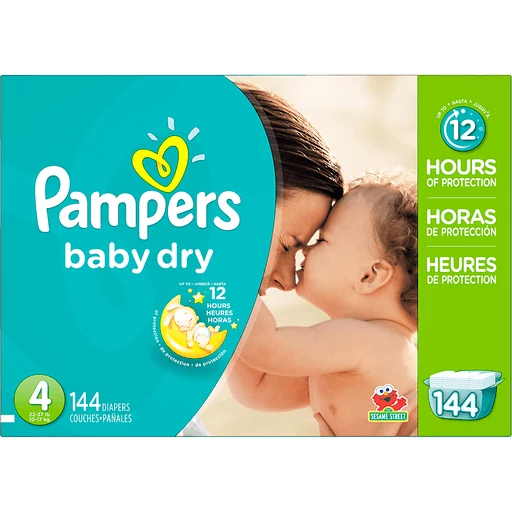 Cusco Ciro Voorstellen Pampers Baby-Dry Size 4 Diapers 144 ct Box | Shop | Brooklyn Harvest Markets