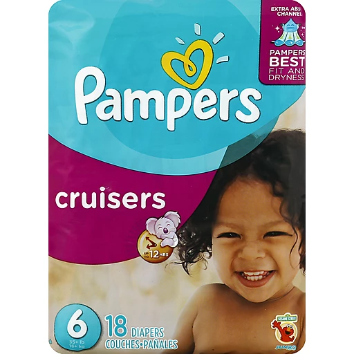 huisvrouw echo peddelen Pampers Cruisers Size 6 Diapers 18 ct Pack | Diapers & Training Pants |  Festival Foods Shopping