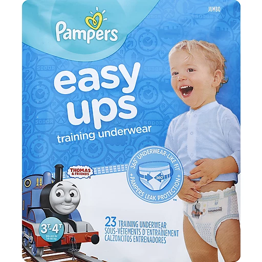 Pampers Easy Ups Training Pants for Girls Giant Pack (Size 3T-4T