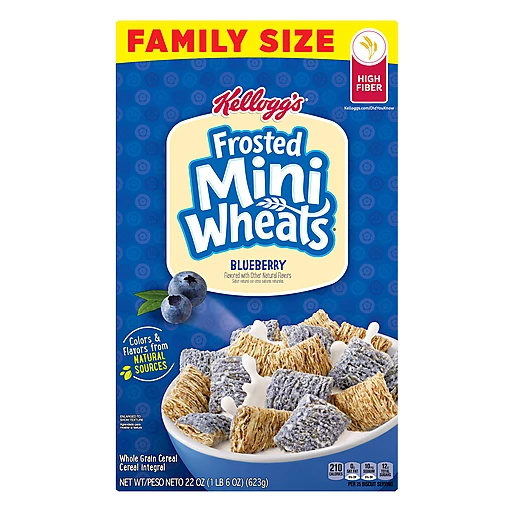 Whole Grain Wheat Cereal  Kellogg's® Frosted Mini-Wheats® Original