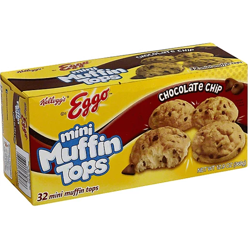 Kellogg's Eggo Chocolate Chip Mini Muffin Tops, Frozen Foods