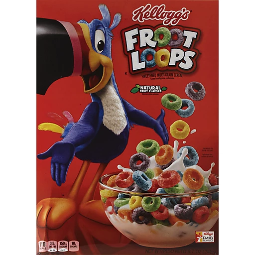 Kellogg's® Froot Loops Sweethearts Cereal, 8.7 oz - Fry's Food Stores