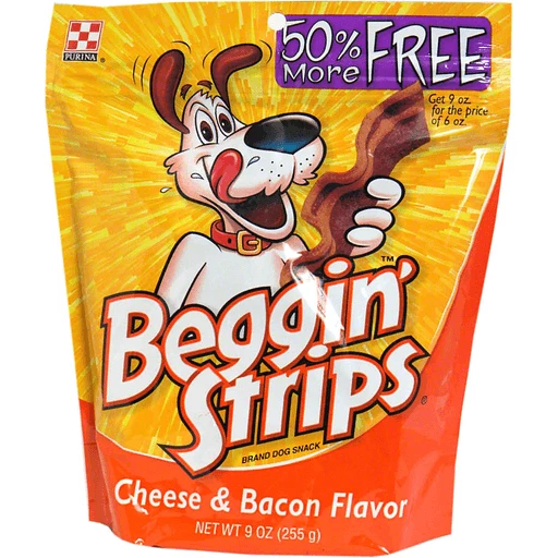 are purina beggin strips good for dogs