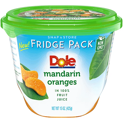 Dole - Dole, Fridge Pack Mixed Fruit in 100% Fruit Juice (15 oz), Shop