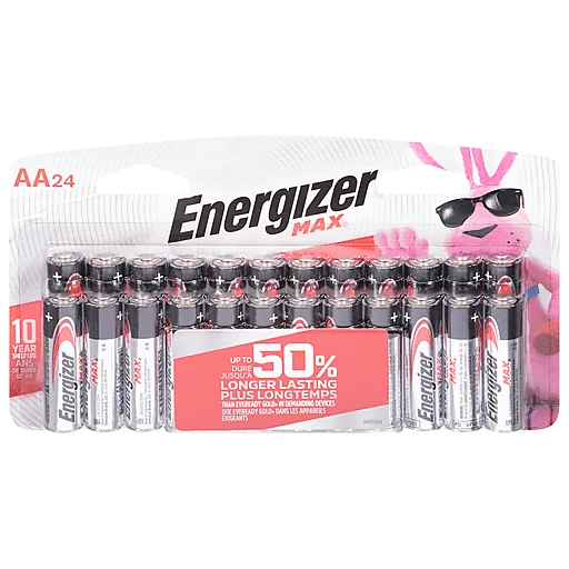 Voorschrijven tij Midden Energizer Max Aa Alkaline Batteries 24 Ea | Batteries | D&W Fresh Market