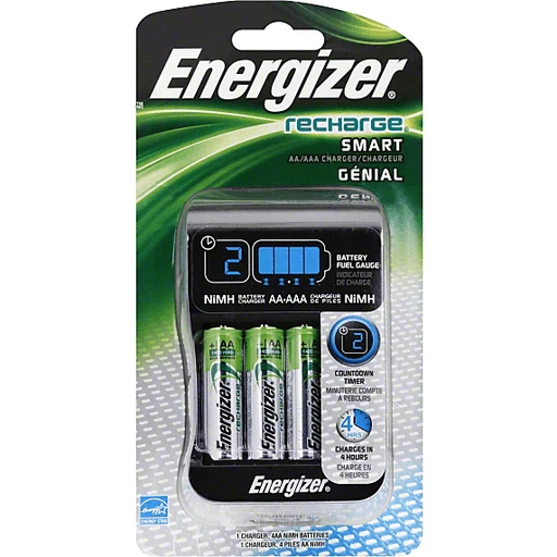 Trunk bibliotheek delicaat Eerste Energizer Recharge Battery Charger, AA/AAA | Batteries & Lighting |  Bassett's Market