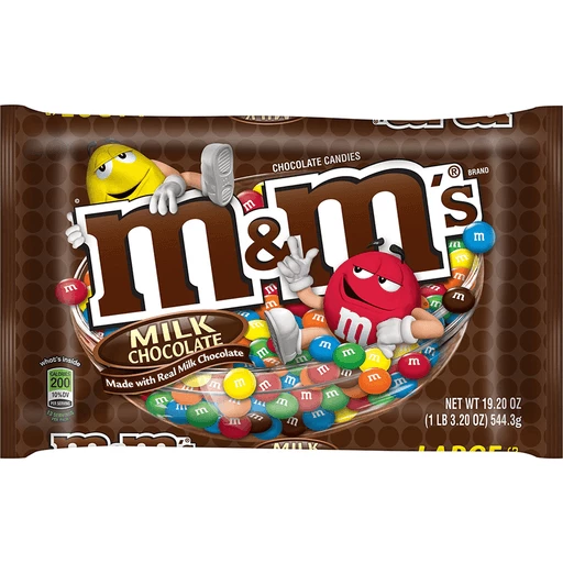 M&M'S Dark Chocolate Candy Bag, 19.2 oz