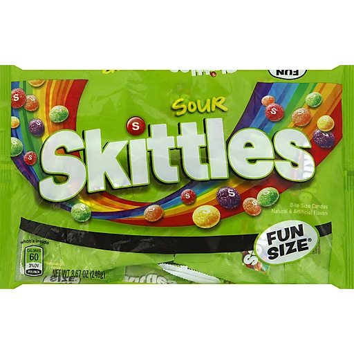 Skittles Sour Candy Full Size