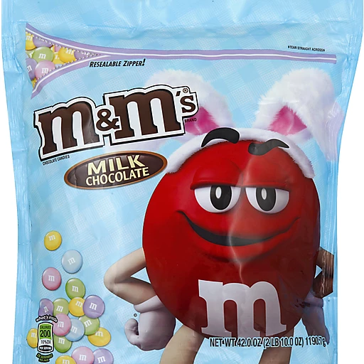 M&M's Medium Bag Milk Chocolate Candies, Chocolate