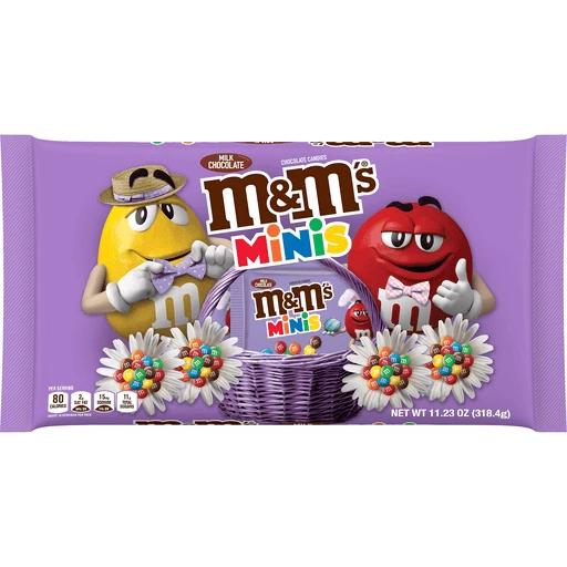 M&M'S Minis Milk Chocolate Candy Resealable Bag