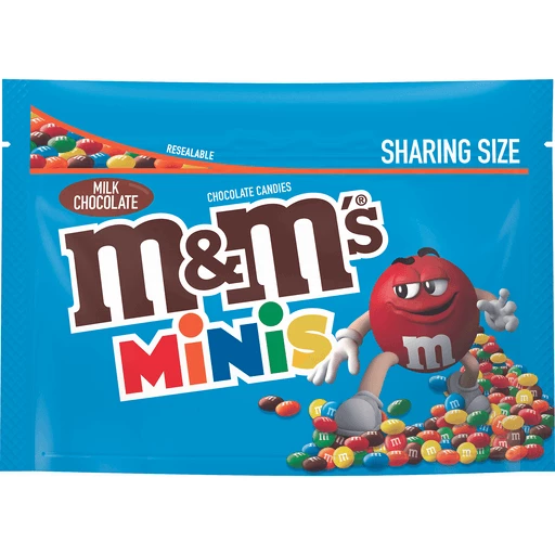 M&M'S Minis Milk Chocolate Candy, Sharing Size 10.1 oz Bag, Shop
