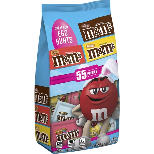 Customer Reviews: M&M'S Peanut Chocolate Candy Fun Size Pouch Pack