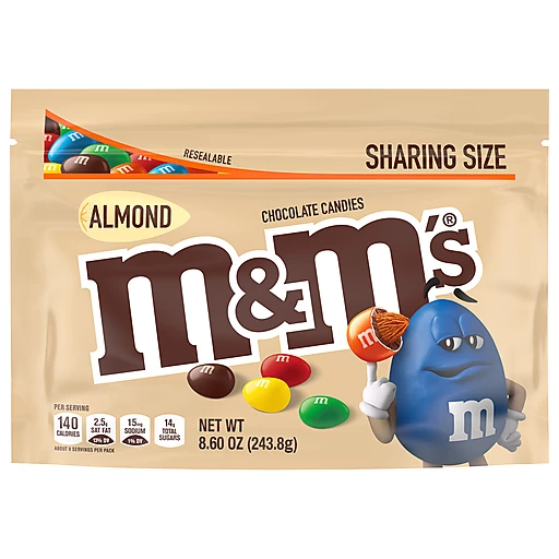 M&M's Pretzel Milk Chocolate Candy, Sharing Size - 8 oz Bag