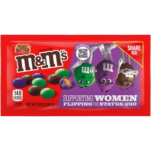 M&M's Chocolate Candies, Peanut/Milk Chocolate/Peanut Butter