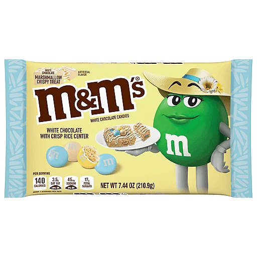 M&M Crispy Coconut and Fruit & Nut Chocolate Bars