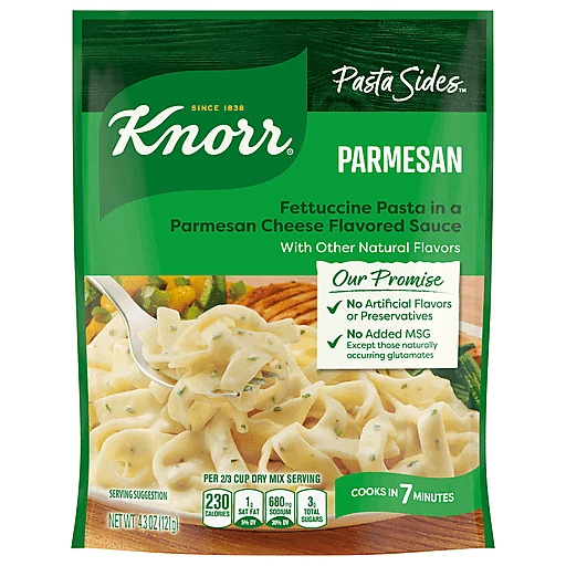 Knorr Pasta Sides Parmesan  Oz | Pasta & Noodle Dinner Kits | Kennie's  Marketplace