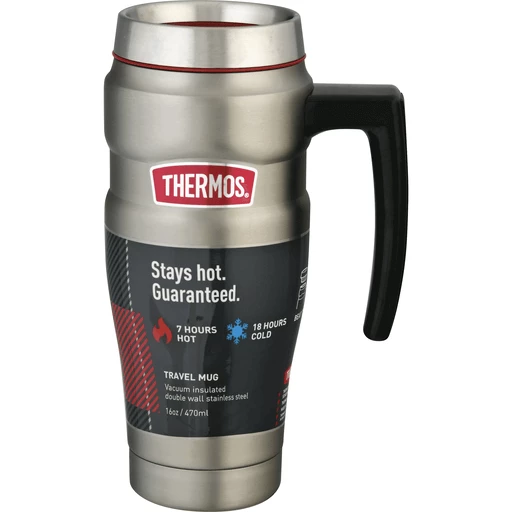 Thermos Travel Mug, 16 Ounce, Beverage Storage Containers