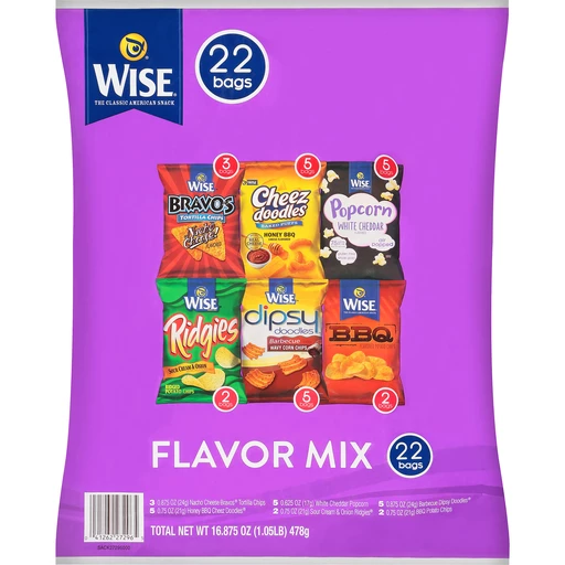 Grab & Snack Variety Packs — Wise Snacks