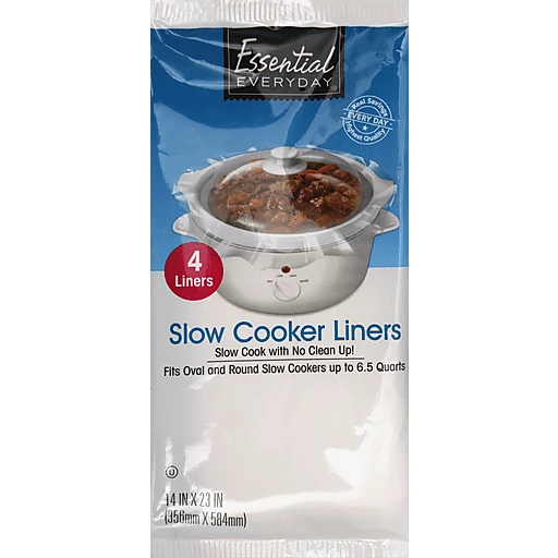 Essential Everyday Slow Cooker Liners 4 ea