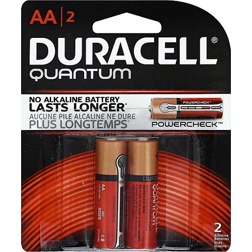 Duracell Quantum Batteries, Alkaline, Aa, Shop