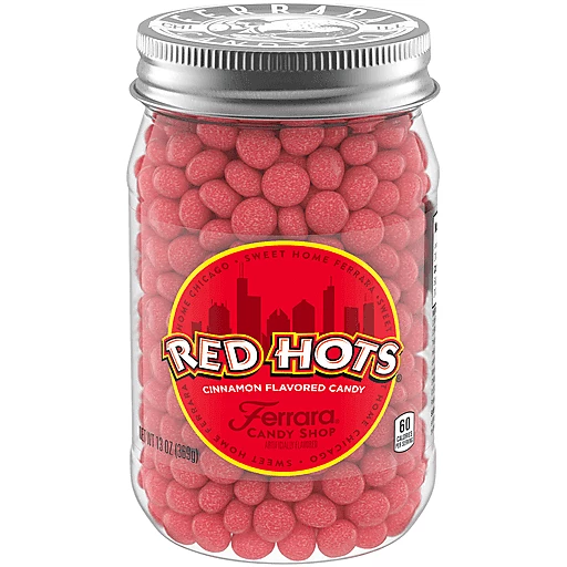Red Hots Cinnamon Candy 13 Oz. Jar | Non Chocolate Candy | D&W Fresh Market