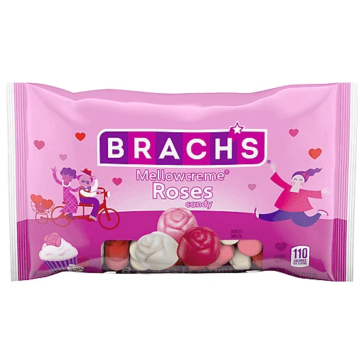 Brach's Candy, Assortment, Mellowcreme, Roses 11 Oz