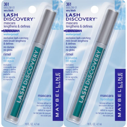 Maybelline Lash Discovery Mini-Brush Mascara, Black, count | Shop | Bassett's Market