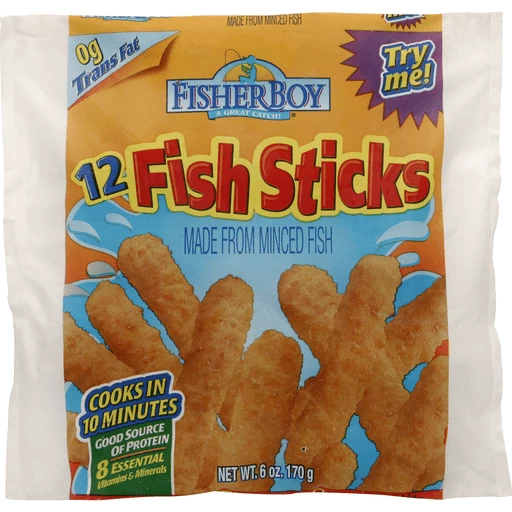 High Liner® Fisher Boy Fun Bites Fish Sticks 6 oz. Bag, Easy Meals