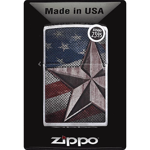 fremstille Bowling mock Zippo Zippo Lighter Retro Star 23.95 1 Ct | Accessories | Family Fare