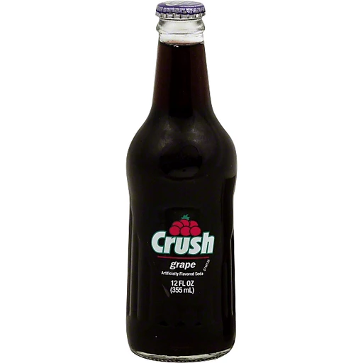 Crush Grape Soda 12 Oz Bottle Beverages Fairplay Foods