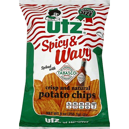 Fresh - Wavy Salted Potato Chips, 11 oz (Previously
