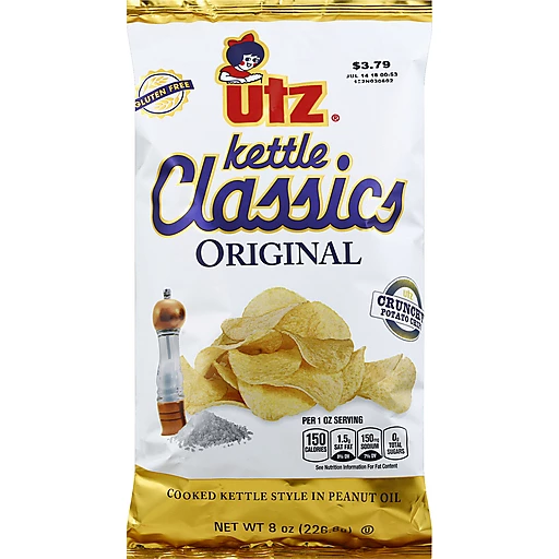 Briesje Verschuiving Staren Utz Kettle Classics Original Crunchy Potato Chips | Shop | Walt's Food  Centers