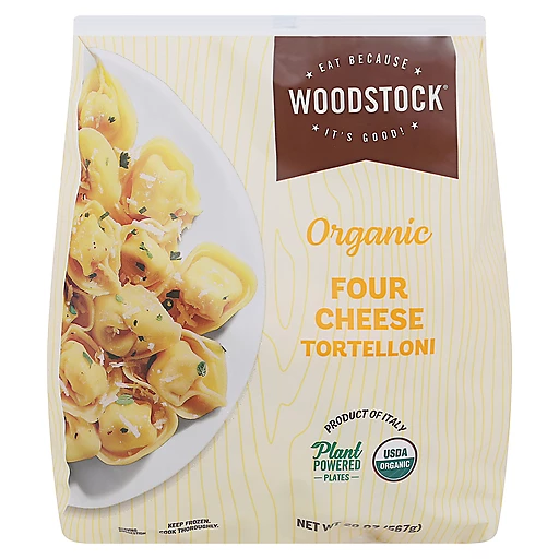 Woodstock Organic Four Cheese Tortelloni 20 Oz | The Co-op
