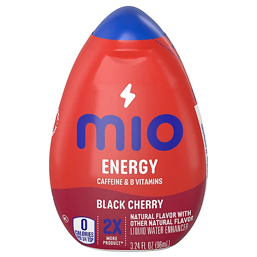 Mi O Liquid Water Enhancer, Black Cherry 3.24 fl oz, Mixes & Syrups