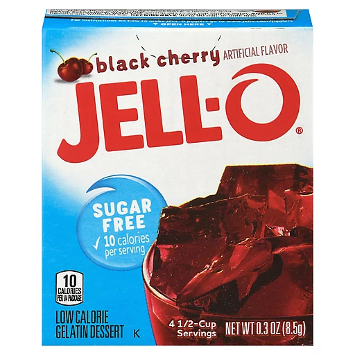 tub øjeblikkelig mistænksom Jell-O Sugar Free Black Cherry Low Calorie Gelatin Dessert 0.3 oz Box |  Jello, Gelatin | Festival Foods Shopping