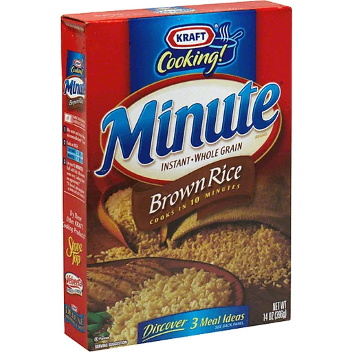 instant brown minute rice