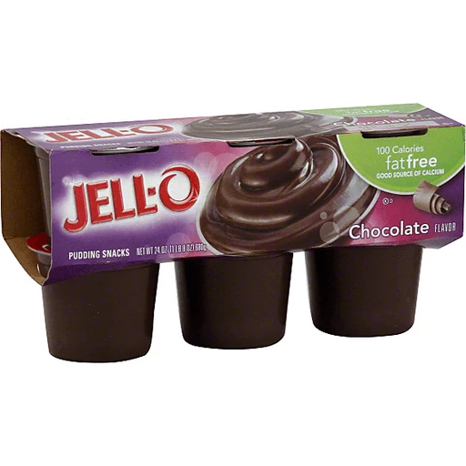 Jell O 100 Calorie Packs Pudding Chocolate Flavor | Pudding & Gelatin | Market