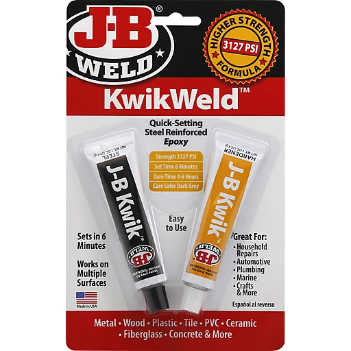 B Weld Weld Epoxy, Steel Reinforced, Quick Setting | Other Items For Your Auto | D&W Fresh Market